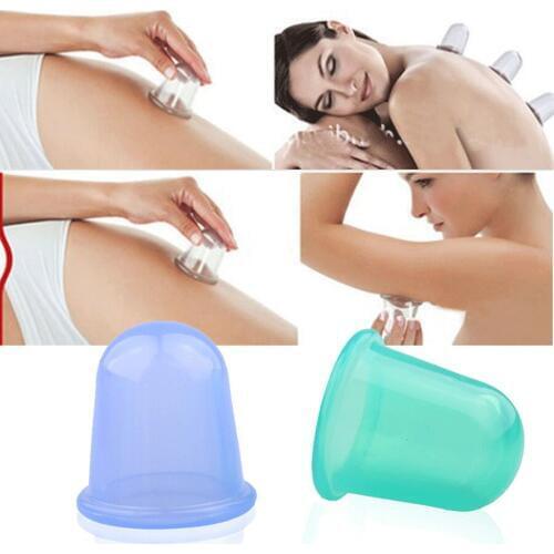 Family Body Massage Helper Anti Cellulite Vacuum Silicone Cupping Cups Brand New And High Quality M27-31