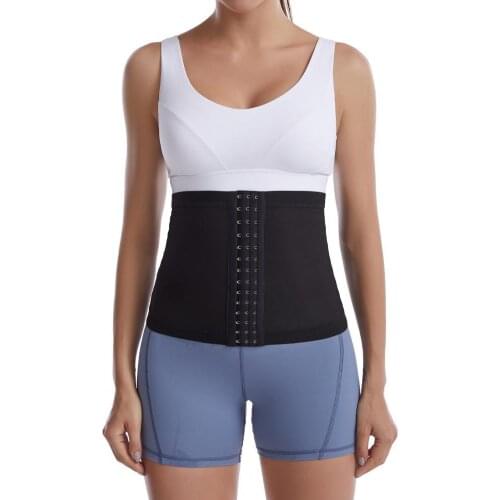 Waist Trimmer Adjustable Heat-trapping Wide Application Sweat Tummy Workout Belt Stomach Wraps for Women Bodybuilding