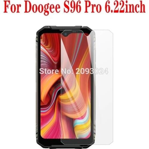 2PCS Tempered Glass For Doogee S 96Pro 9H Explosion-proof Protective Film Screen Protector For Doogee S96 Pro Pelicula De Vidro