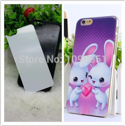 2D sublimation case New arrival for iphone 6 6s blank case for iphone6s sublimation case cover insert 100pcs/Lot