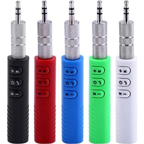 3.5mm jack Bluetooth Car Kit Hands free Music Audio Receiver Adapter Auto AUX Kit for Speaker Headphone Bluetooth Aux