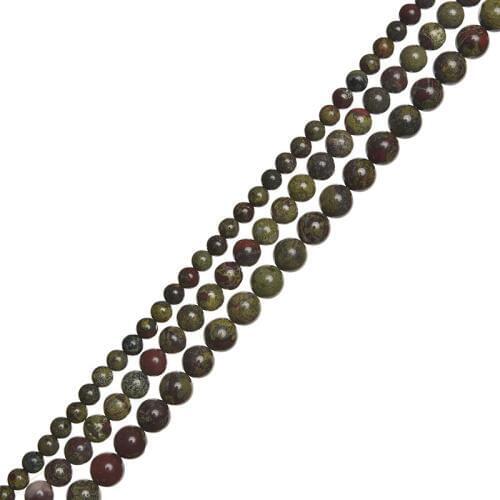 Natural Dragon Fish Lucky Stone Beads 6/8/10mm Loose Beads Created For Bracelets Necklace 16inch Gem H745