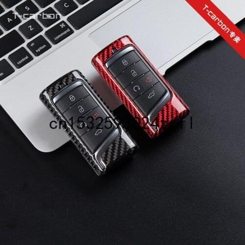 For Trumpchi gs4 gs5 GS3 gs8 ga6 ga8 m6 m8 Smart Key Keyless Remote Entry Fob Case Cover Carbon Fiber