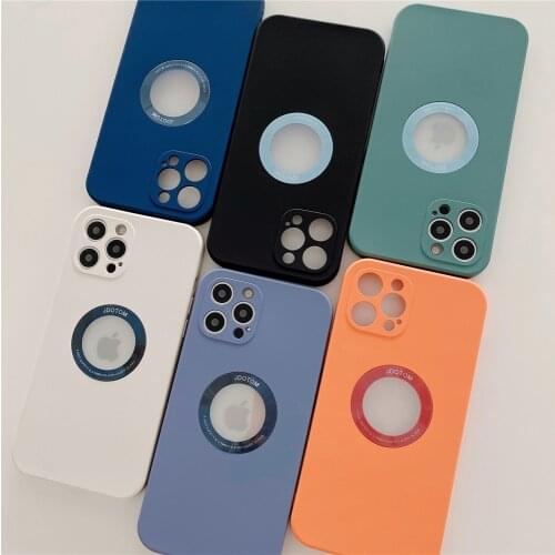 Luxury Liquid Display Case For Iphone 12 Pro Max X Xr 11 Touch Skin Silicone Stockproof Lens Protect For 7 8 Plus Se 2020 Cover