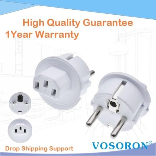 Europe plug to C13 adapter for AudioCube,CEE7/7 to IEC C13 PLUG adapter,540USPLUG Schuko Type E/F Plugs for PowerCube Rewirable