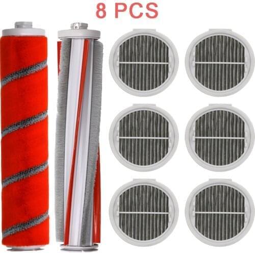 Hepa Filter Main Rolling Mite Removal Brush Replacement for Xiaomi Roidmi F8 Handheld Wireless Vacuum Cleaner Cleaning Kits