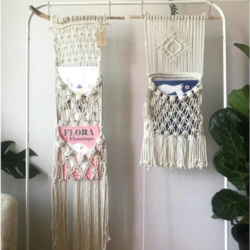 UBRUSH 40X60 CM Tapestries Weaving Wall Hanging Wall Decoration Tapestry Hang bag For Living room bedroom European Tapestries