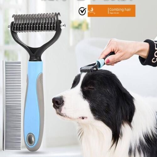 Combs Dog Hair Remover Cat Brush Grooming Tools Pet Detachable Clipper Attachment Pet Trimmer Combs Supply Furmins for Cat Dog