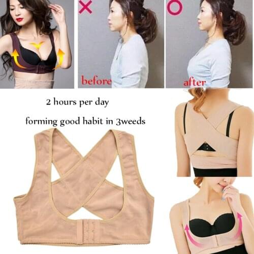 Chest Orthoses Breast Hunchback Correction Posture Corrector Sculpting Body Belt Elastic Back Belt Corrector Shoulder Brace