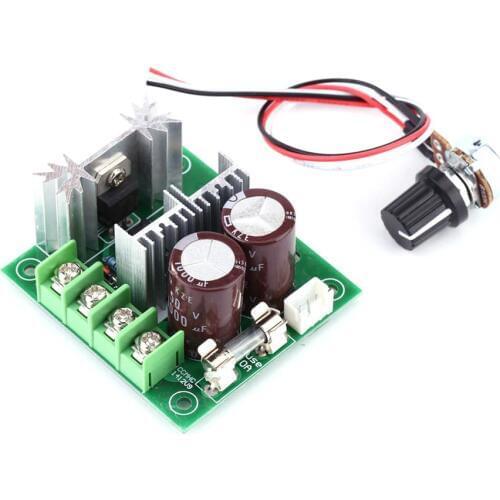 PWM DC Motor Speed Controller Voltage Regulator Adjustable Motor Speed Control Switch Governor 12V-40V