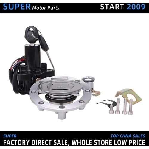 Fuel Tank Cover Lgnition Start Switch Helmet Seat Lock Stet Add Keys For Yamaha YZF1000 R1 YZF600 R6 YZF R1 R6 FZ1 FZ6 FZ6S FZ1S