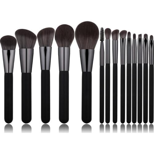 14 brushes set of super soft synthetic downy beauty makeup tools a full set of professional makeup brushes