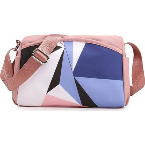 Nylon Women Messenger Bag splicing Waterproof Multi-pocket Zipper Bag Female Shoulder Bag Designer Crossbody Bolsa Feminina Sac