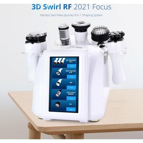 New 360 Degree Rolling RF 40K Cavitation Body Suction Weight Loss Machine
