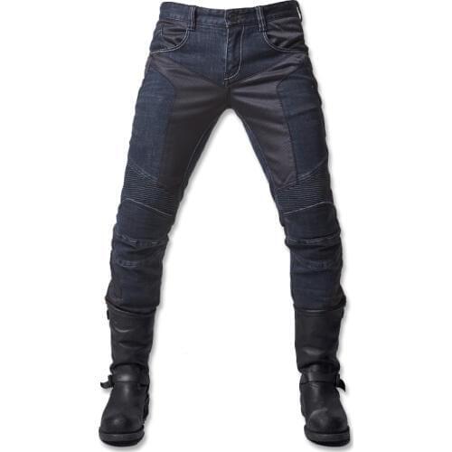 2018 Newest Cool UglyBROS JUKE mesh summer jeans motorcycle jeans fashion jeans boy jeans motor pants