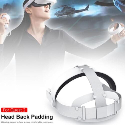 Adjustable Head Strap For Oculus Quest 2 VR Increase Supporting Force Virtual Reality Gaming Headset Support Comfort Accessories
