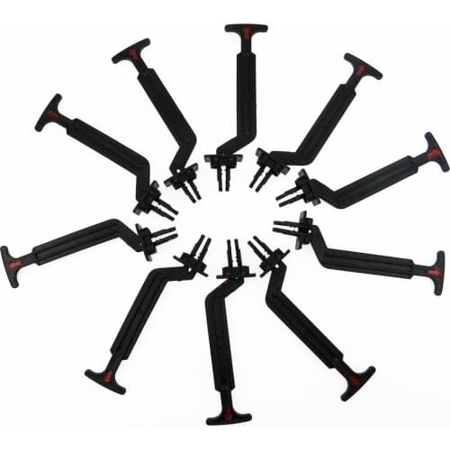 SCJYRXS 10 Pcs Engine Cover Lock Handle Car Engine Cover Lock Pull Hand For Passat B5 3B0623593C 3B0 623 593C 3B0 623 593 C