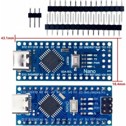 Type-C/Micro/Mini USB Nano 3.0 With the bootloader compatible Nano 3.0 controller for arduino CH340 USB driver 16Mhz ATMEGA328P