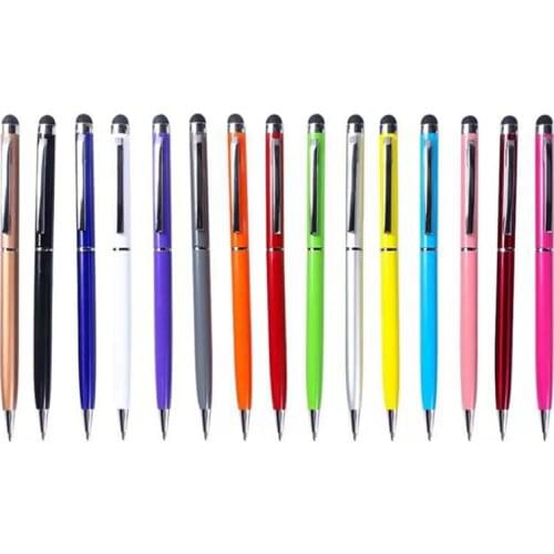 2 in 1 Universal Touch Stylus Pen for All Touch Screen Smart Phones and Tablets Capacitive Drawing Writing Pencil Accessories