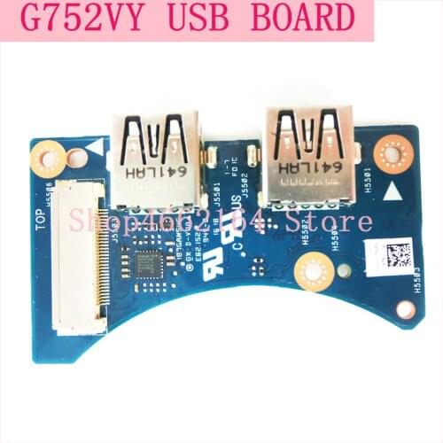 G752VY USB BOARD for ASUS ROG G752V G752VL G752VS G752VT G752VM G752VY USB Board Platelets Laptop IO Board Interface Board