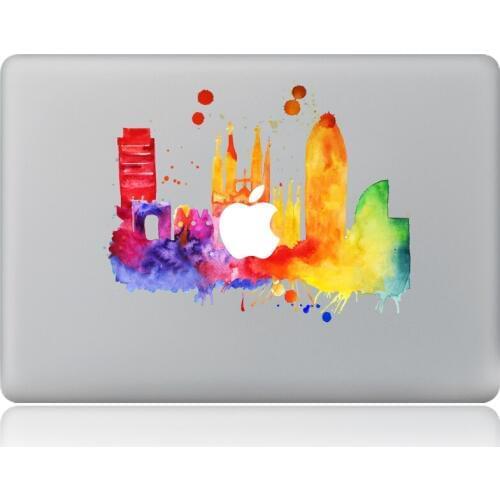 Dream city Vinyl Decal Laptop Sticker for macbook Pro Air 13 inch Cartoon laptop Skin shell for mac book
