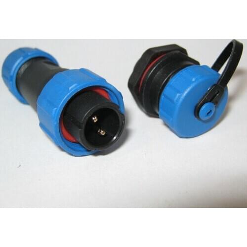 SP13 Std Series IP68 Waterproof Circular Multipole Plug & Socket Connectors
