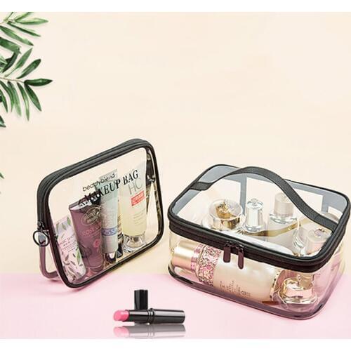 Zipper Women Small Cosmetic Bag For Make Up Porta Maquiagem Poly Bag Storage Saco De Armazenamento Clothing Organizer Fashion 21