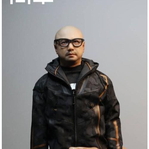 In stock 1/6 Scale male Soldier JD0001 Asian Star Xu Zheng Male Head Sculpt for 12 inch figure body