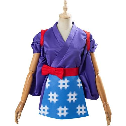 Game Animal Cosplay Crossing Daisy Mae Cosplay Costume Kimono Dress Outfit Women Girls Halloween Carnival Costume