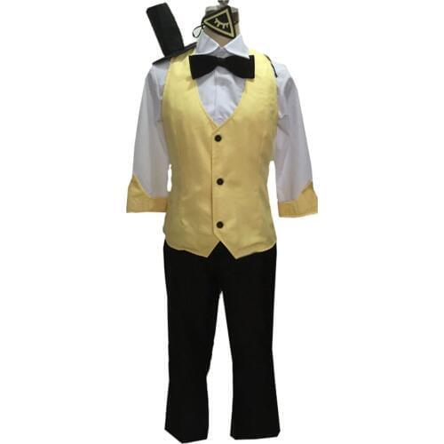 2018 Gravity Falls Bill Cipher Cosplay Costume Mystery Attack Outfit Halloween Costumes