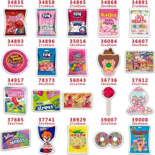 30pcs/lot MOM and Baby Notes Flat Resins Food Boss Planar Resin For Hair Bow Characters PR34835