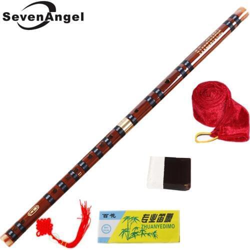 High Quality Bamboo Flute Professional Woodwind Musical Instruments C D E F G Key Chinese Dizi Transversal Flauta 5 Colors