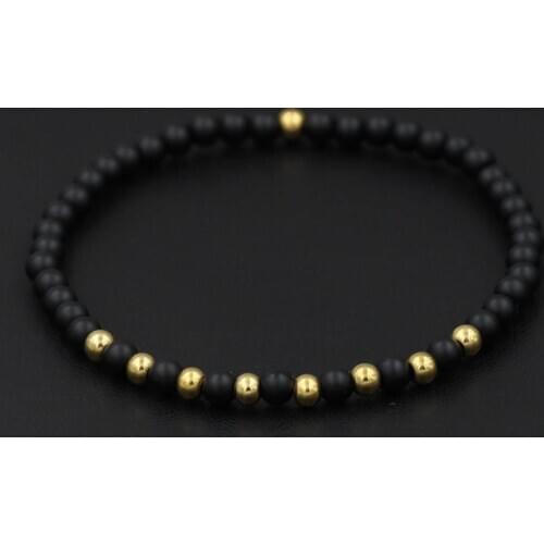 Stone Bead Bracelet Stainless Steel Fashion Men Jewellery Summer Bracelets For Women Pulseira Charm Special Gift Pulseras Hombre