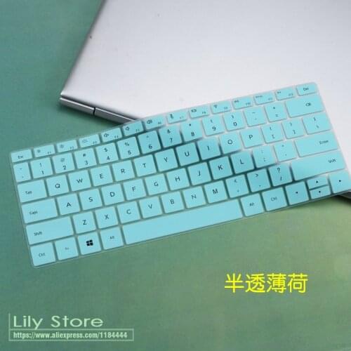 For HUAWEI MateBook 13 2021 2020 2019 WRT-W19B WRT-W19 WRT-W29 WRT W19 W29 13 inch Silicone Laptop Keyboard Cover Skin