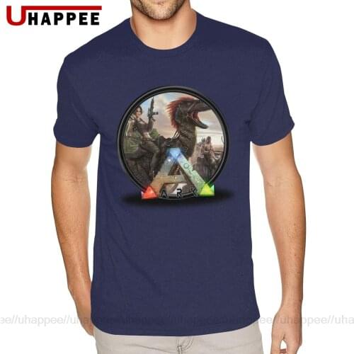 Lovely Game Ark Survival Evolved T-Shirt Mens 3-6XL Short Sleeve Soft Cotton Round Neck Tees Shirts