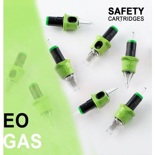 INKIN KELLY Soft Silicone Wrap Cartridge Tattoo Needles Liner Shader for Rotary Tattoo Machine Supply 16 Pcs/Box