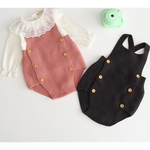 Korean Japan Style Autumn Newborn Baby Cotton Clothes Infant Girls Romper Baby Boys Romper Fashion Brand Baby Jumpsuit Clothing