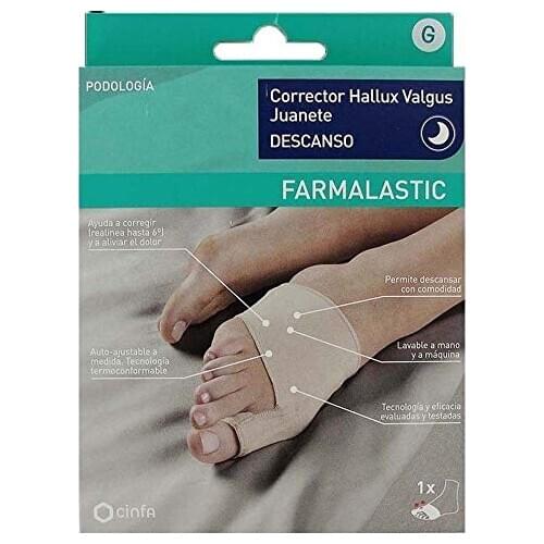 FARMALASTIC CORRECTOR JUANETES DESCANSO TALLA G