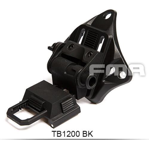 High Quality FMA L4G19 NVG Mount BK Plastic version BK TB1200-BK Helmet Accessories Free Shipping