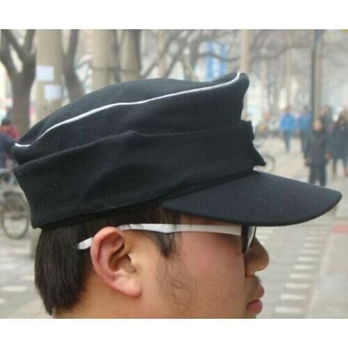 WWII GERMAN WH ELITE M43 M1943 OFFICER PANZER WOOL FIELD CAP OUTDOORS armyshop2008