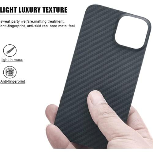 2021 New IPhone13 Series Kevlar Carbon Fiber Phone Case For IPhone13/13 Mini/Pro/Pro Max