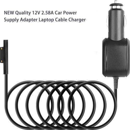 Latest Mini 12V 2.58A Car Power Supply Adapter Laptop Cable Charger For Microsoft Surface Pro 3