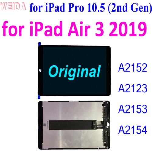 Original for iPad Pro 10.5 2nd Gen A2152 A2123 A2153 A2154 LCD Display Touch Screen Digitizer Assembly for for iPad Pro 10.5 LCD