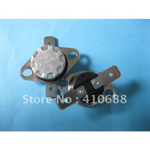 Temperature Switch Thermostat 35 degree N.O. KSD301 Hot Sale 200 pcs per lot