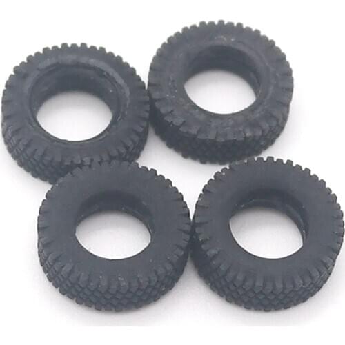 DasMikro 1/87 Das87A02 11mm Tires Set Spare Parts For RC Car