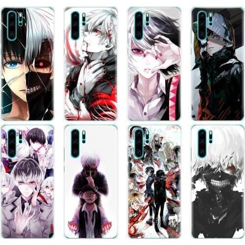 Silicon phone cover case for huawei P30 PRO LITE P SMART 2019 plus p smart Z p20 lite 2019 cover coque bumper Tokyo Ghoul anime