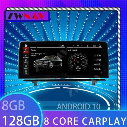 Android 10 Eight core Car Dvd Multimedia For BMW X1 2016-2021 Player Auto GPS Navigation 128G CARPLAY