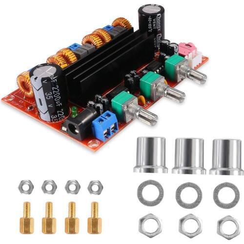 XH-M190 TDA3116D2 High Power Digital Amplifier Board TPA3116 Two Channels Audio Amplifier Module 12-24V