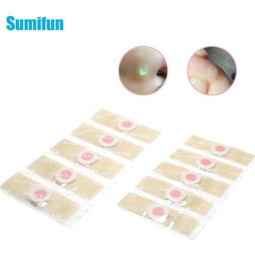 Sumifun 12Pcs Detox Foot Corn Remover Patch Removal Foot Pads Patches Feet Care Medical Plaster D1360