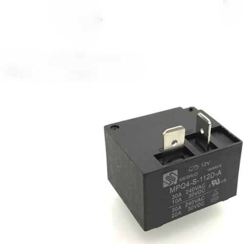 2pcs/lot 12V DC 4pin 30A MPQ4-S-112D-A Electric Water Heater Relay